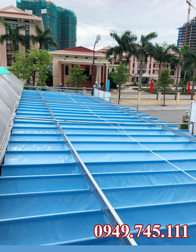 Bạt mái xếp di động ở quận Hải An, Hải Phòng