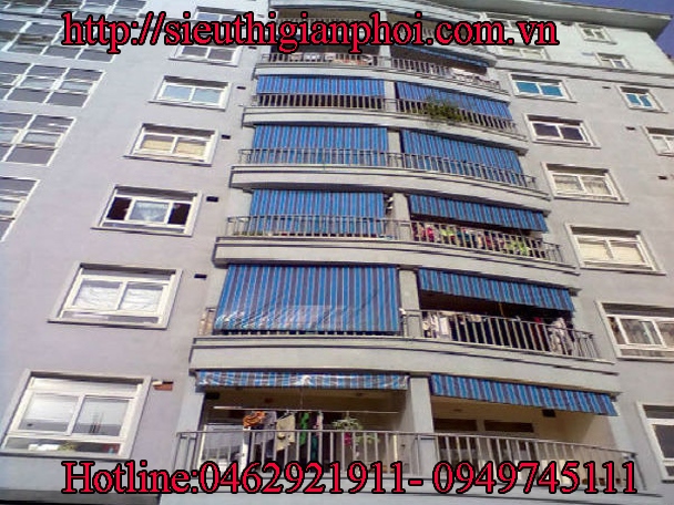 Lắp đặt bạt tự cuốn tại Tây Hồ