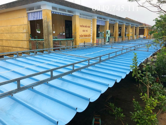 Phân phối và lắ bạt che nắng mưa tại Hạ Long