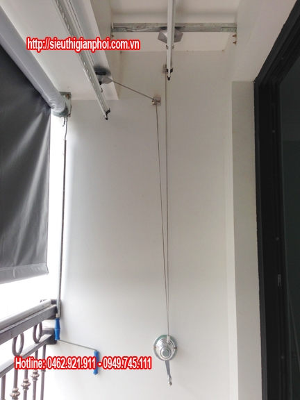 Cung cấp và lắp đặt giàn phơi thông minh tại khu đô thị Đặng Xá