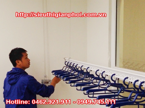 Đại lí cung cấp giàn phơi thông minh gía rẻ tại Hải Phòng