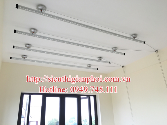 Đơn vị lắp giàn phơi thông minh tại Uông Bí