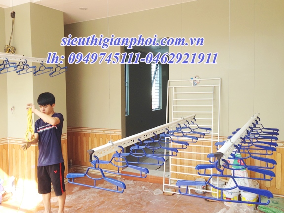 Lắp đặt giàn phơi thông minh tại Thanh Hoá