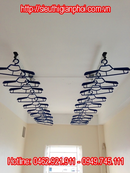 Lắp đặt giàn phơi thông minh tại Triều Khúc