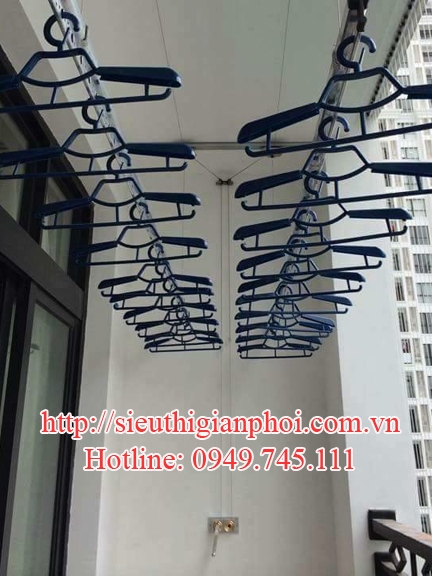 Lắp giàn phơi tại chung cư Ánh Dương Hạ Long