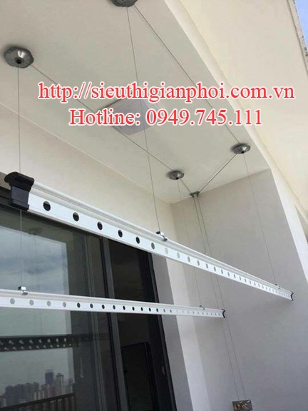 Lắp giàn phơi thông minh tại chung cư Green Bay Premium Hạ Long