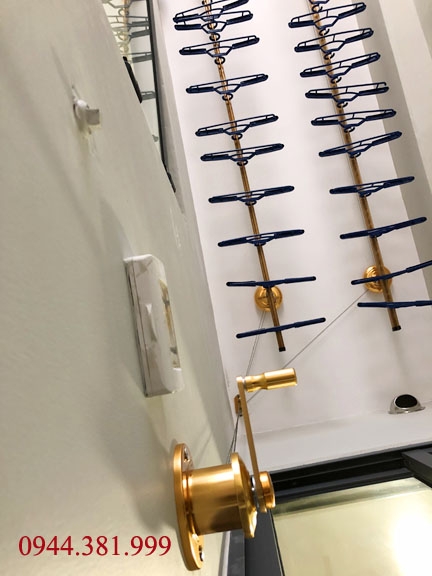 Lắp giàn phơi thông minh tại chung cư Lạc Hồng Lotus Hạ Long