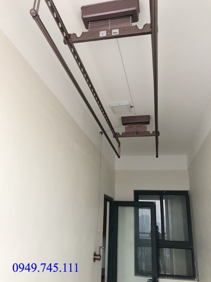 Lắp giàn phơi thông minh tại chung cư Shop House Hạ Long