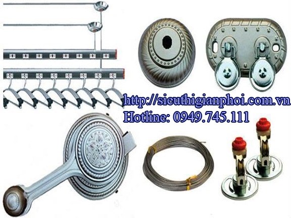 Linh kiện giàn phơi thông minh tại Hạ Long