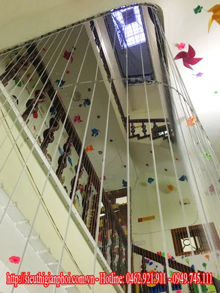 Cung cấp lưới an toàn cầu thang giá rẻ tại Thanh Hoá