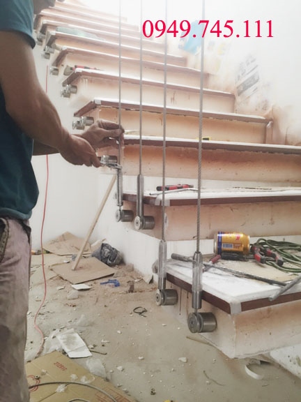 Đơn vị lắp cáp tăng đơ cầu thang tại Hải Phòng