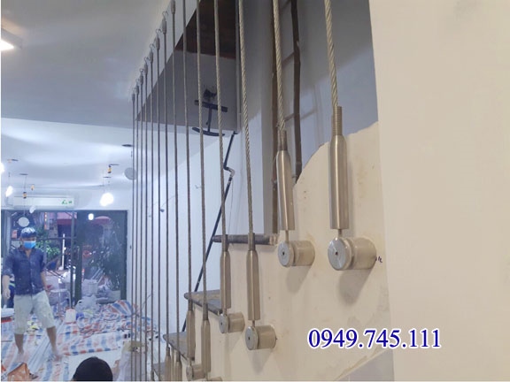 Lắp đặt cáp tăng đơ cầu thang giá bao nhiêu