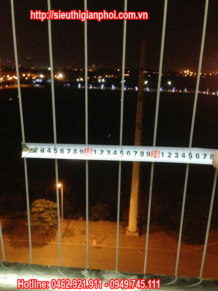 Lắp lưới bảo vệ ban công ở Xa La Hà Đông