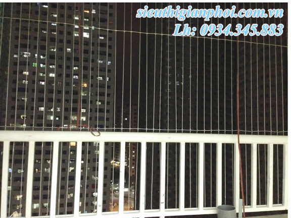 Thi công lưới bảo vệ  ban công tại Thanh Hoá