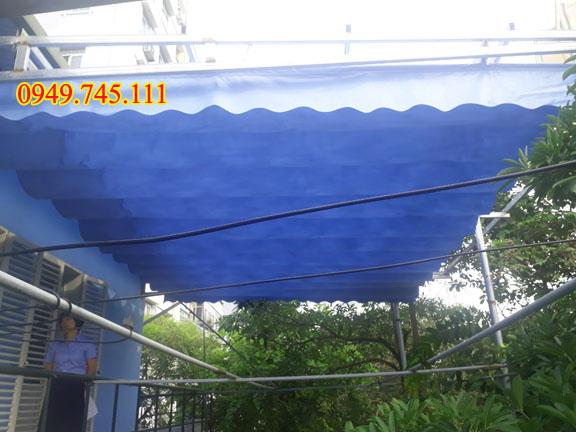 bạt mái xếp chất lượng cao