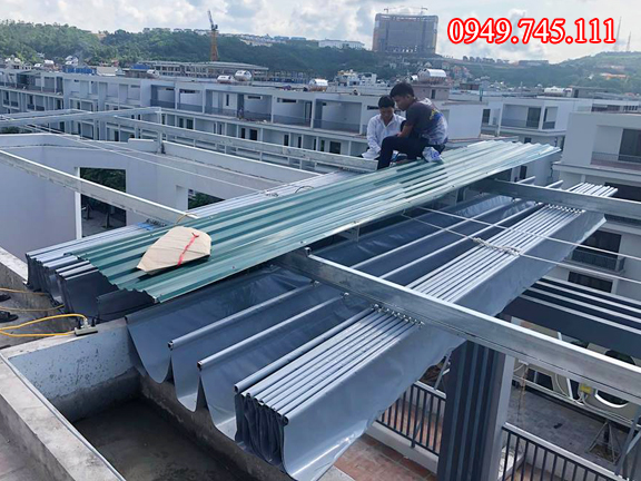 bạt mái xếp chất lượng cao