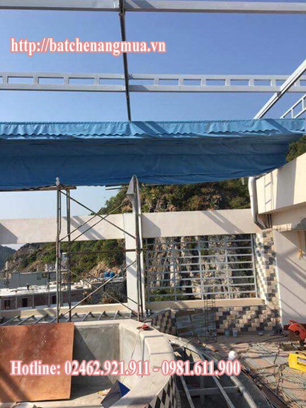 CẤU TẠO CỦA BẠT MÁI XẾP CHE NẮNG MƯA