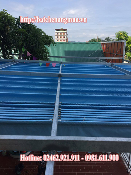 CẤU TẠO CỦA BẠT MÁI XẾP CHE NẮNG MƯA