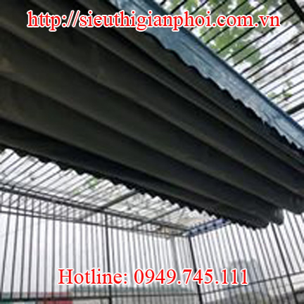 Phản Hồi khách lắp mái xếp di động