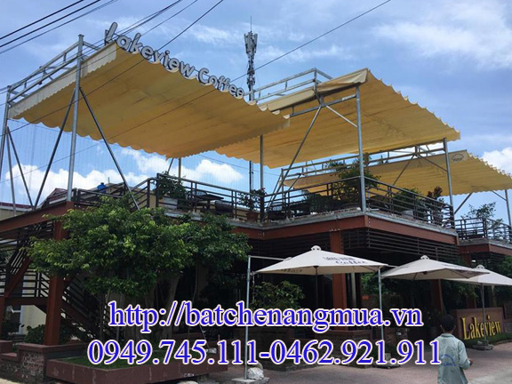 Phản Hồi khách lắp mái xếp di động