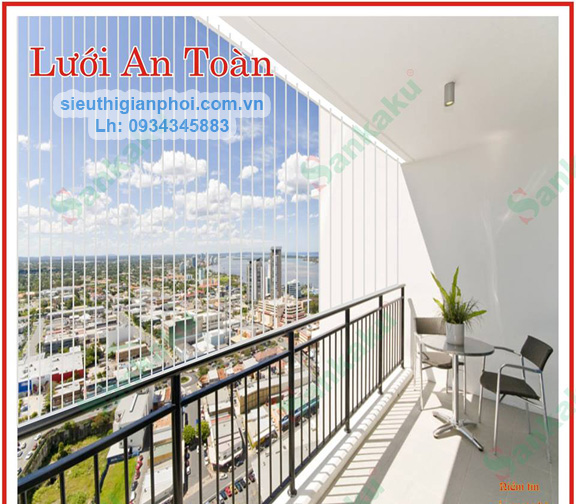 LƯỚI BẢO VỆ AN TOÀN BAN CÔNG